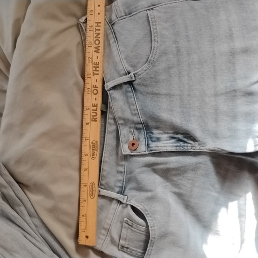 HALARA Flex Asymmetric Women's Low Rise Jean , Sz S. Baggy Leg, Light Azure - Picture 10 of 10